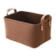 thumbnail image 4 of Cesta De Almacenamiento De Juguetes Para Perros Con Asas, Grande, Para Juguetes, Abrigos, Mantas, Color Café, 4 of 8