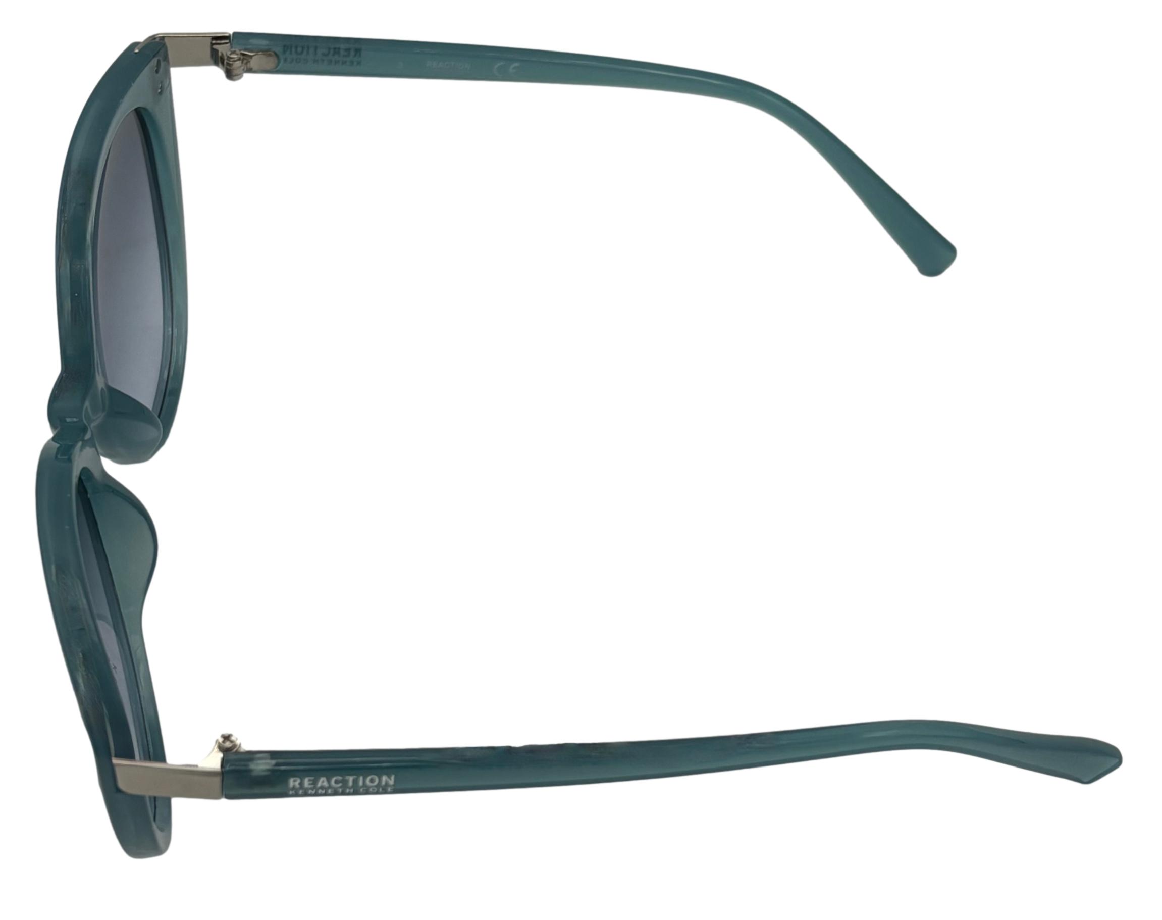 Kenneth Cole Reaction UV Protection Women's Cat Eye Fashion Sunglasses with Pouch, Blue