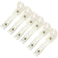 thumbnail image 3 of KAKOWELY 6 Pcs Support de Rail de Rideau Code de Montage Accessoires de Fixation de Rideau Maison 4.53"X1.77"X1.46 Pouces, 3 of 5