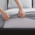 thumbnail image 4 of Sweet Home Collection 200 Thread Count 100% Cotton Sheet Set Silver King, 4 of 7