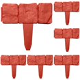 thumbnail image 1 of 10PCS Landscaping Edging Border Plastic Garden Border Edging Bulk for Decorative Stone Like Flower Bed Fence Set for Yard Landscaping Stakes for Plant, 1 of 7