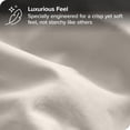 thumbnail image 4 of Bare Home Percale Weave Pillowcase Set - 300 Thread Count - 100% Organic Cotton - Standard, French Beige, 4 of 4