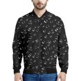 thumbnail image 3 of Chaqueta con cremallera y estampado 3D de burbujas psicodélicas para hombre, sudadera de calle con personalidad, chaquetas de gran tamaño para primavera y otoño, abrigos de manga larga, 3 of 5