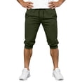 thumbnail image 4 of CQONEPT Mens Sweatpants with Pockets Summer Capris Joggers Loose Fit Athletic Running Trousers with Pockets Green 3XL, 4 of 7