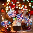 thumbnail image 5 of Elainilye Beverage Straw Toppers with Flag Inserts, Reusable Independence Day Party Supplies for Drink Decorations, Picnic Events & Summer BBQ Accessories, 5 of 5