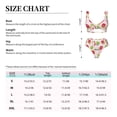 thumbnail image 6 of Daiia Hand Drawn Strawberry Women's Bikini Set Two Piece Swimsuit High Waisted Bikini Adjustable Straps Bikini Perfect for Beach, Pool, and Summer Vacation-, 6 of 9