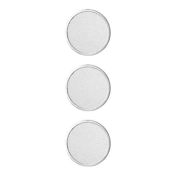 Naiovety Sartén antiadherente para Pizza, barbacoa, galletas, panqueques, bandeja para hornear DIY de aluminio, accesorio para hornear, Type1 NO1