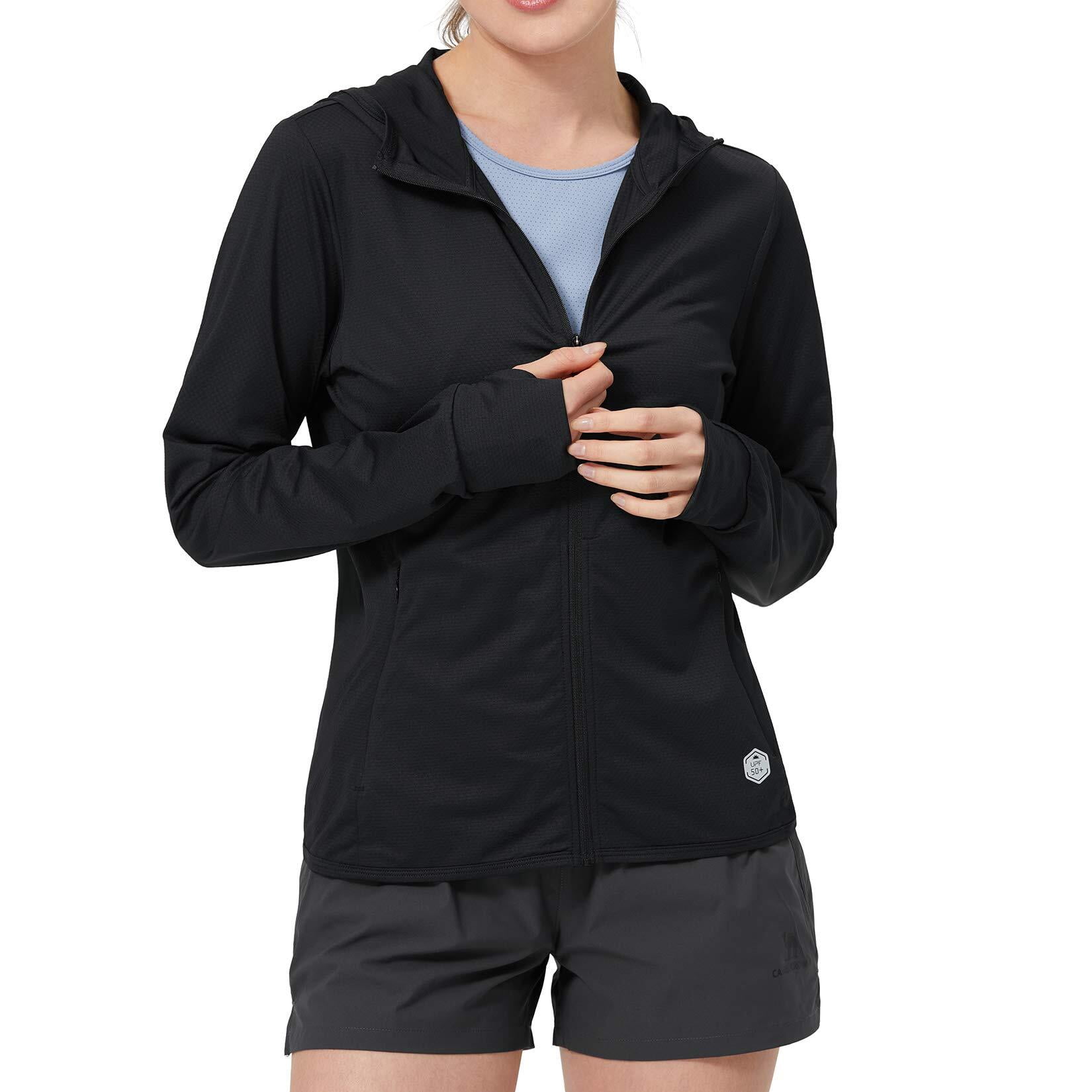 CAMEL CROWN Women's Athletic Full Zip up Jacket Lightweight Workout