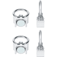 thumbnail image 3 of 20Pcs Single Stud Fitting L Track 4,000LB Capacity with Stainless Steel Round Ring Aluminum Keeper, 3 of 6
