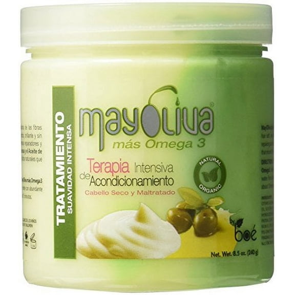 Boe Mayoliva Intensive Conditioning Therapy for Dry & Damaged Hair, 8.5 oz