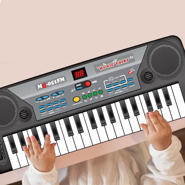 Piano Infantil De 37 Teclas Con Micrófono – Electrónico Portátil Para Niños De 3 A 7 Años