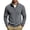 Dark Gray, variant on Mens Quarter Zip Polar Fleece Pullover Stand Collar Thermal Lightweight Casual Fall Winter Light Blue M