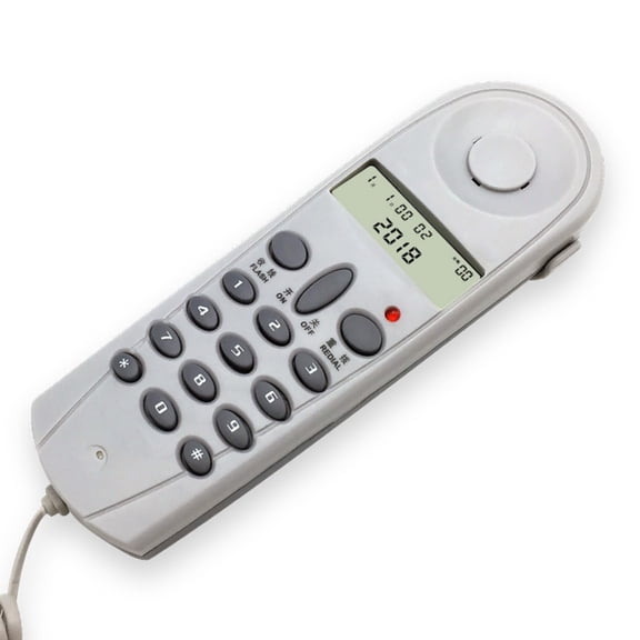 Telephone Phone Tester with Connecting Cable Lcd Display Phone Butt Test Tester