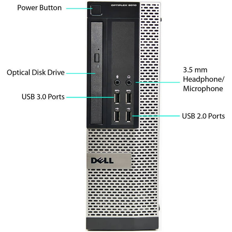 Used Dell 9010-SFF Desktop PC with Intel Core i7-3770 Processor