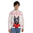 thumbnail image 4 of Happy Valentine's Day Scottish Terrier Brings Love Heart All Over Print 3D Baseball Jacket Scottie Dog Lover Gifts Bomber Jacket Softball - 02028, 4 of 6
