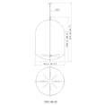 thumbnail image 2 of Z-Lite 8 Light Chandelier, 2 of 8