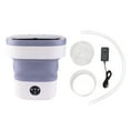 thumbnail image 2 of Foldable Design, Fully Automatic Operation, Mini Size, Soft Tumble Dry 7.5L Portable Bucket Washer with Drainage Pipe, Lightweight, 2 of 7