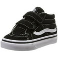 thumbnail image 6 of Vans VN-018W6BT : Toddler Sk8-Mid Reissue V Black/White Skate Shoe (8 M US Toddler), 6 of 6