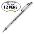 thumbnail image 2 of Bolígrafos Express Pencils Bright Vibes con stylus, personalizados, paquete de 12, 2 of 8