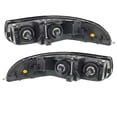 thumbnail image 3 of For 00 LeSabre Custom Headlight Headlamp Front Head Light Lamp w/Bulb PAIR SET, 3 of 5