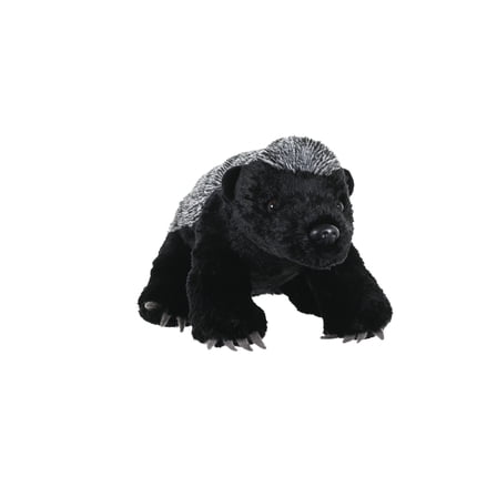 Wild Republic Honey Badger Stuffed Animal, Plush Toy, Gifts for Kids, Cuddlekins 12 Inches