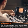 thumbnail image 6 of GoChess: Mini - Electronic Chess Game Set, Light Up Moves, App Enabled Board, 32 Skill-Difficulty Levels, Play vs Smart Board, Online & Face-To Face, 6 of 11