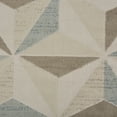 thumbnail image 5 of Lr Home Tranquillity Beige & Blue 7 Feet 9 Inches x 9 Feet 5 Inches Geometric Area Rug, 5 of 9