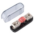 thumbnail image 2 of LYUMO Blade Fuse Fuse Adapter Stereo Audio Fuse Holder Single Way AGU Fuse Box Distribution Block For Car Boat RV Car Accessories, 2 of 8