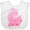 AA-White, variant on Inktastic Michigan Silhouette Mandala Boys or Girls Baby Bib