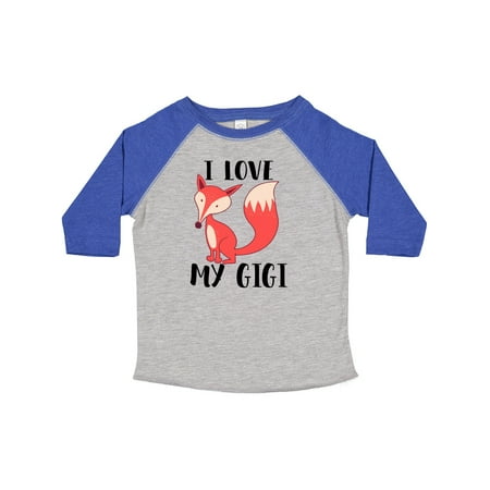 

Inktastic I Love My Gigi Gift Toddler Boy or Toddler Girl T-Shirt
