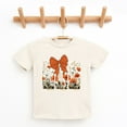 thumbnail image 4 of Coquette Fall Floral Orange - Youth Short Sleeve Graphic T-Shirt, 4 of 7