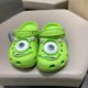 thumbnail image 3 of Hot Monsters Inc Mike Wazowski verano antideslizante al aire libre Casual zapatos de playa zapatillas con agujeros cómodas sandalias transpirables, 3 of 5