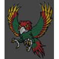 thumbnail image 3 of Eagle Hawk Bird Embroidered Patch Sew-on, 3 of 3