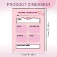 thumbnail image 3 of Bow Design Aesthetic Journal Notebook Cute Stationery for Women Note Taking, 3 of 7