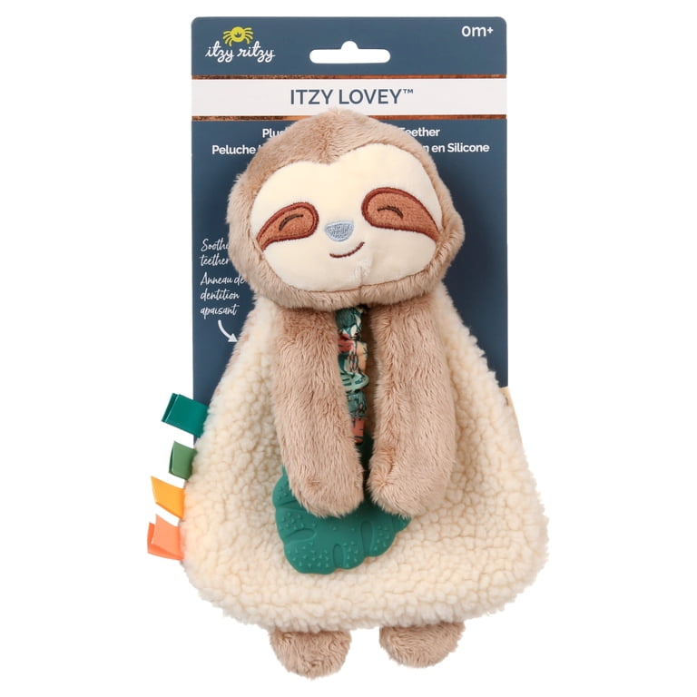 Itzy Ritzy Itzy Lovey Sloth with Teether photo 2