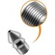 thumbnail image 3 of Sewer Cleaning Nozzle,high Pressure Washer Drain Sewer Cleaning Jetter Spray Nozzle,3/8" Male Thread, 3 of 5