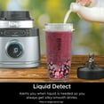 thumbnail image 6 of Ninja Detect Kitchen System 72-Oz Blender, Feed Chute with Slicing & Shredding Disc, 3 Speeds, Smoothies, Crush, Chop, Dough, BlendSense Technology, 1700PW, TB400WM Silver, 6 of 14