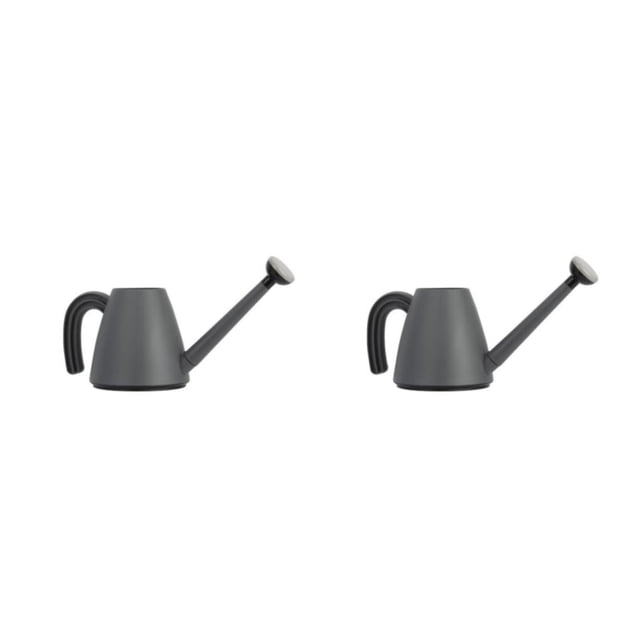 kurtrusly Water Can For Even Water Distribution - High-capacity And Durable Resistant To Impact Plant Watering 1.8Lspace gray 2Set