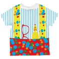 thumbnail image 2 of Halloween Clown Costume All Over Toddler T Shirt, 2 of 2