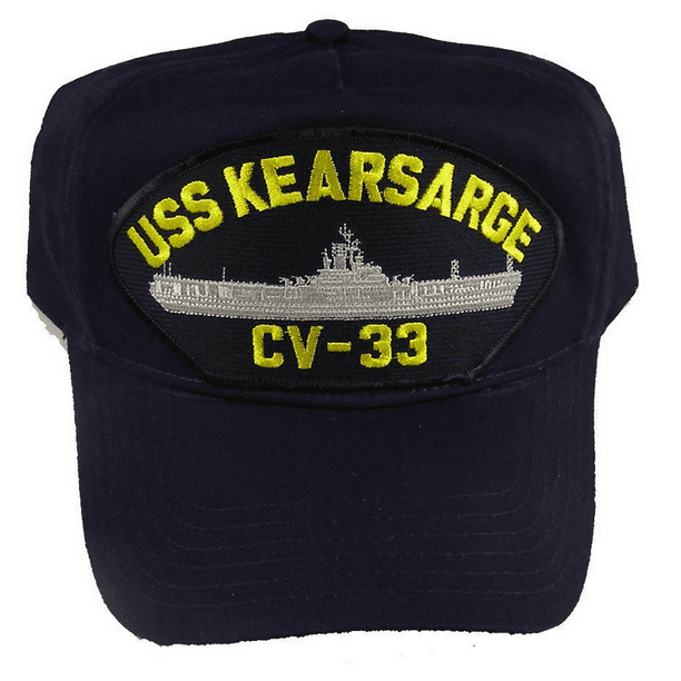 USS KEARSARGE CV-33 HAT CAP USN NAVY SHIP ESSEX CLASS AIRCRAFT CARRIER ...