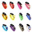 thumbnail image 1 of 12pcs Reloj Digital Led Colores Niños Mayoreo Dibujos Color De La Correa Combinación De Colores Color Del Bisel Negro, 1 of 8
