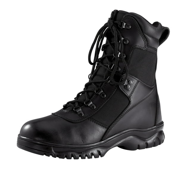 Rothco Forced Entry 5052 Black Tactical Waterproof Boots for Police ...