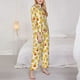 thumbnail image 3 of Fotbe Cute Chicken Conjunto de Pijama de Manga Larga para Mujer con Estampado, Ropa de Dormir de 2 Piezas, Conjunto de Casa Suave y Cómodo con Bolsillos-Small, 3 of 7