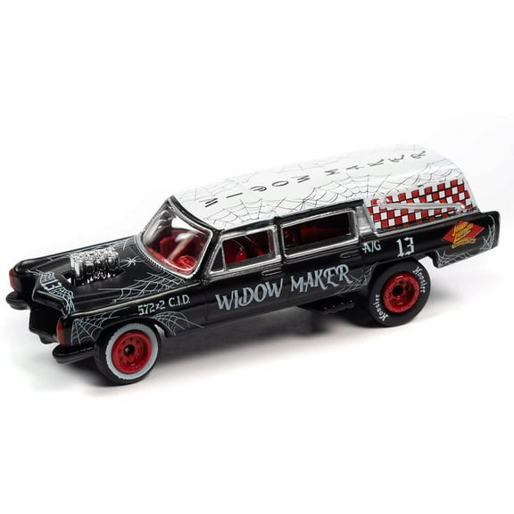 Johnny Lightning Collector Club Car Custom Hearse Drag Racer