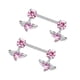 thumbnail image 5 of Pendientes de barra,Pendientes de barra industrial,regalo elegante y artesanal,Joyas para piercing corporal Suministros elegantes para bodas,Piercing Barra Moda Titanio Fiesta Mujer,Pendientes, 5 of 8