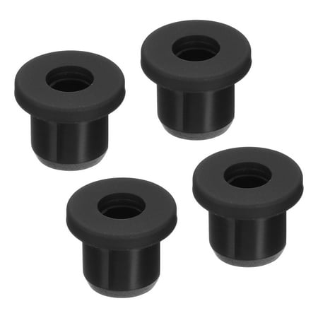 

Uxcell Rubber Grommet Mount Dia 25/64 (10mm) Round T Type for Wire Protection 4 Pack
