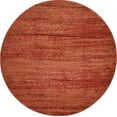 thumbnail image 1 of Unique Loom Del Mar Collection Contemporary Transitional Round Rug, 6 Feet, Terracotta/Red, 1 of 2