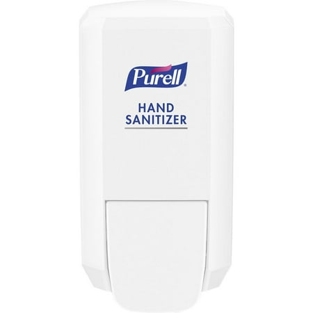 PURELL CS2 Manual Hand Sanitizer Dispenser Manual - 1.06 quart Capacity - Durable, Wall Mountable, Compact - White - 1Each