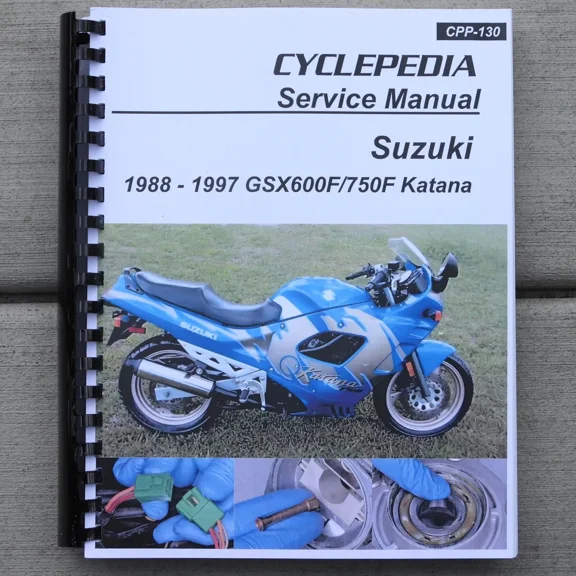1988-1997 Suzuki Katana GSX 600 750 SERVICE & REPAIR MANUAL