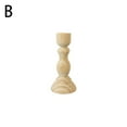 thumbnail image 5 of Candle Holder Retro Wood Classic Candlestick Holders party Xmas Wedding AU., 5 of 8